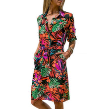 Load image into Gallery viewer, Long Sleeve Shirt Dress 2019